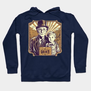 Willy Wonka Golden Ticket Hoodie